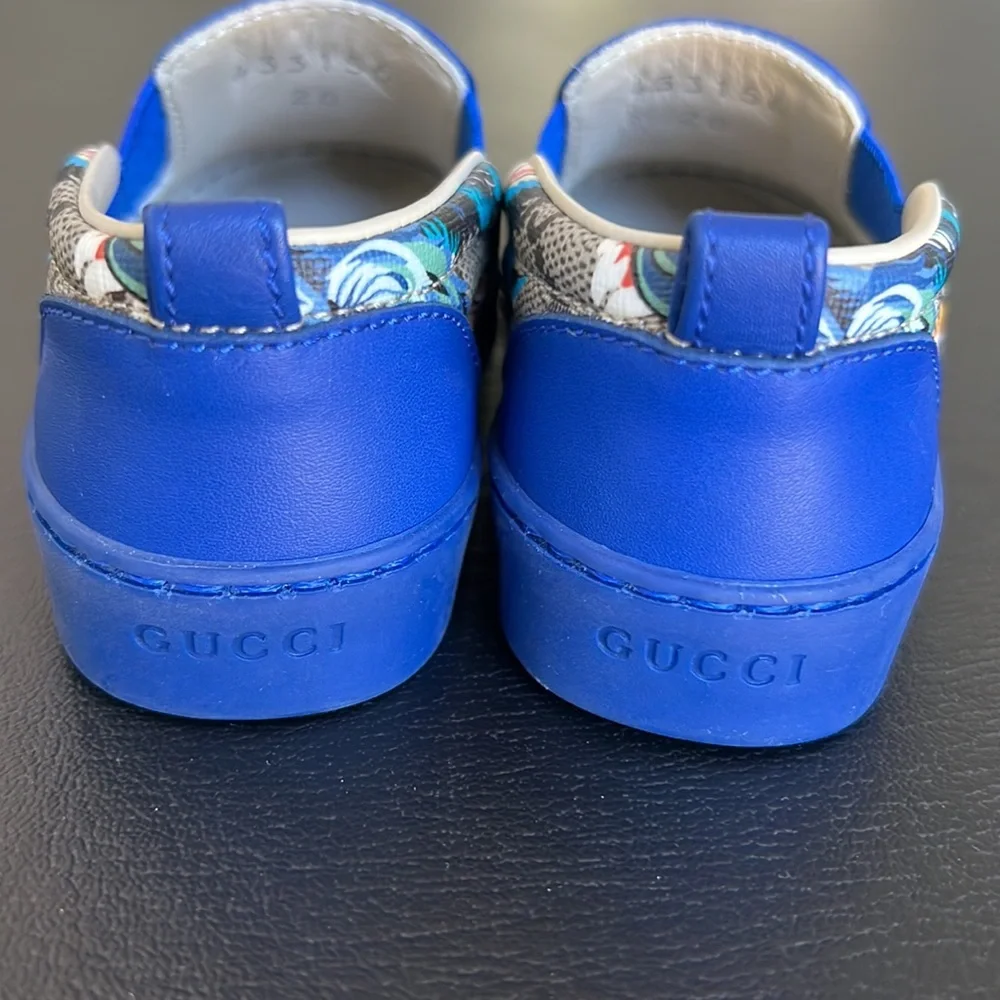 Toddler Gucci Slip-on Sneakers. Barely worn! - Picture 3 of 5
